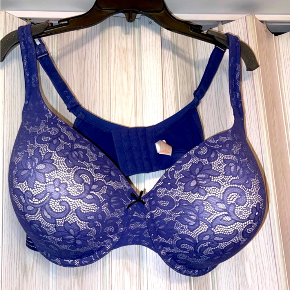 Cacique Lane Bryant Blue Lace Underwire Bra * SOLD*